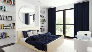 home project Zx55 – interior arrangement, Współczesny dom piętrowy z funkcjonalnym wnętrzem i przestronnym tarasem.