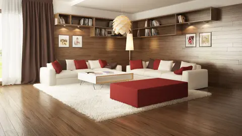 home project Zx101 – interior arrangement, Komfortowy dom parterowy o nowoczesnym wyglądzie z linii modern.