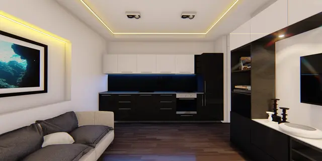 gotowy projekt domu Zx207 – aranżacja wnętrz, Wyjątkowy, mały dom z dużymi możliwościami