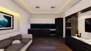 home project Zx207 – interior arrangement, Wyjątkowy, mały dom z dużymi możliwościami