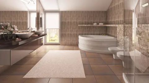 home project Zs1 – interior arrangement, Townhouses in a modern style, glazed dormer windows and an energy-saving shape.
