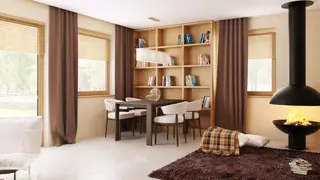 gotowy projekt domu Z1 D bl – aranżacja wnętrz, Projekt w technologii drewnianej, bez lukarny