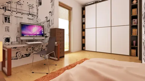 home project Z1 bl – interior arrangement, Przestronny i funkcjonalny dom w technologii murowanej bez lukarn.