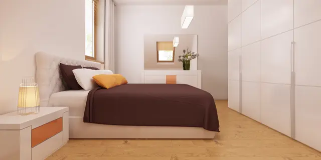 gotowy projekt domu Z1 GL s2 – aranżacja wnętrz, garaz po lewej z dachem dwuspadowym