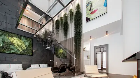 home project Zx85 – interior arrangement, 