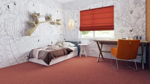 home project Z35 – interior arrangement, Projekt domu parterowego z przestronnym salonem i garażem dwustanowiskowym.