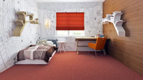 home project Z35 – interior arrangement, Projekt domu parterowego z przestronnym salonem i garażem dwustanowiskowym.