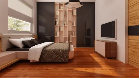 gotowy projekt domu Z7 – aranżacja wnętrz, Mały dom z dachem dwuspadowym