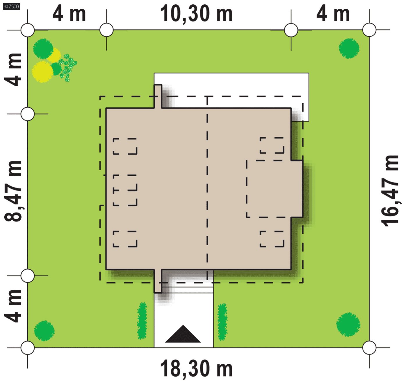 Home project  - ENERGOOSZCZĘDNY z poddaszem (ok. 120 m2) w technologii H-Block firmy Solcraft