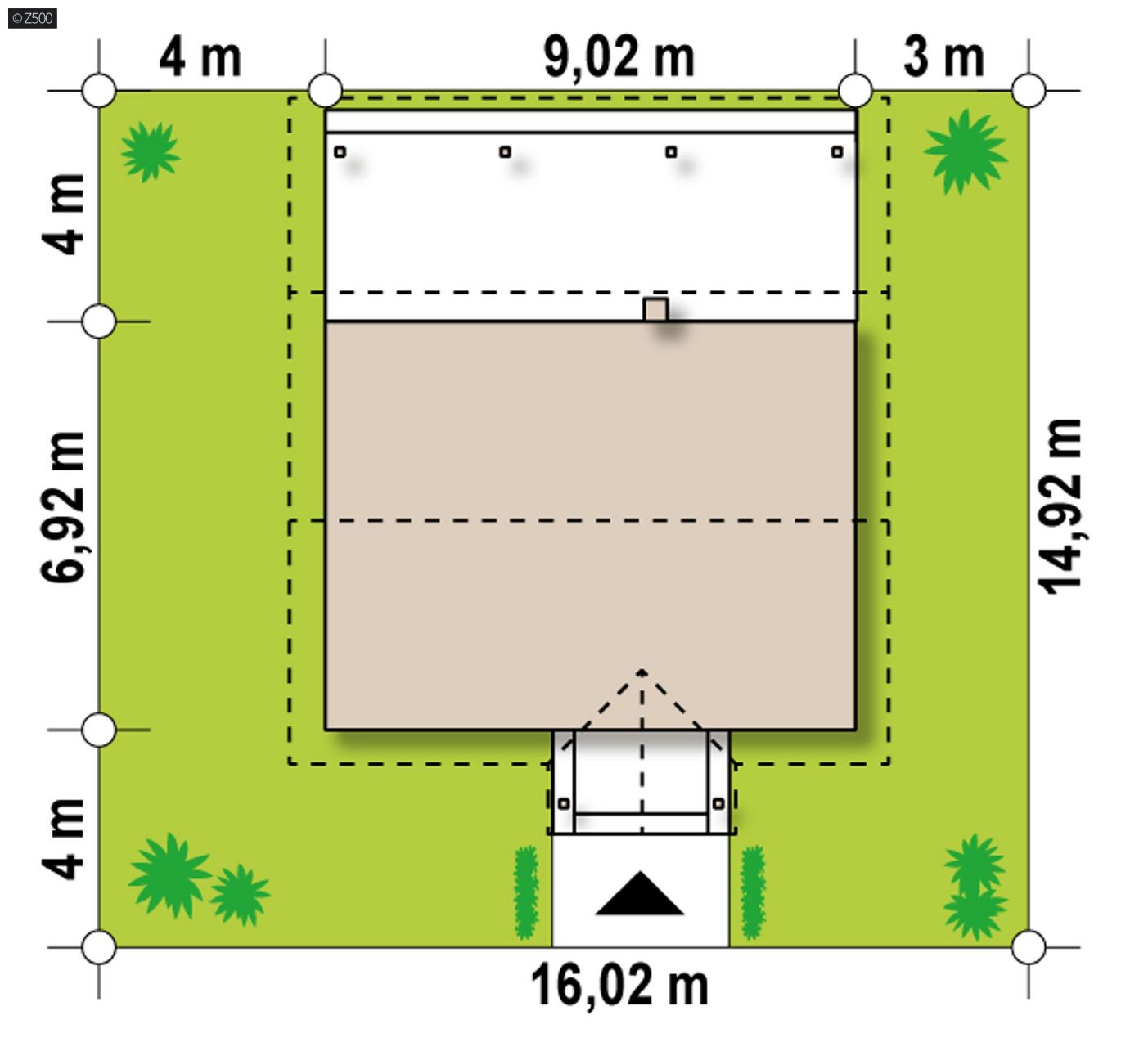 Mājas projekts  - Mazas mājas projekts - Z11 D tz