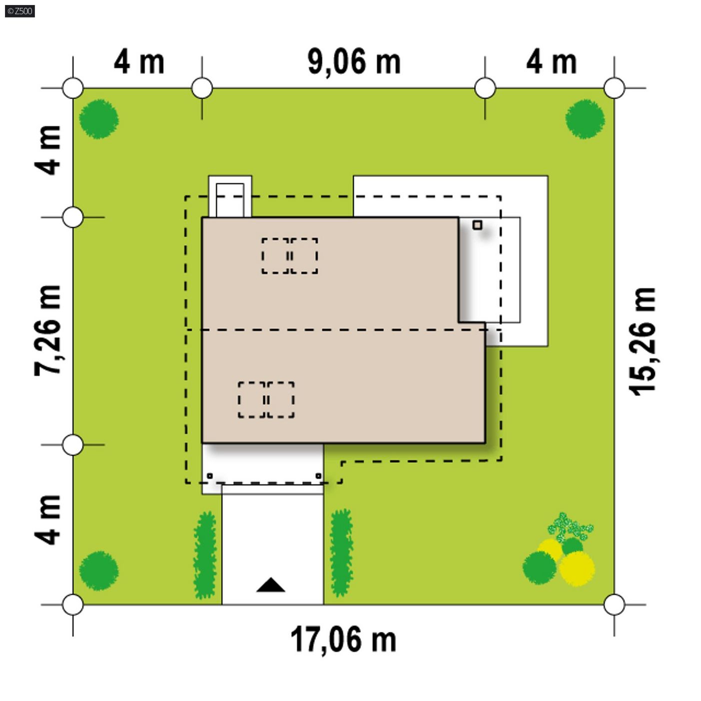 Mājas projekts  - Divstāvu mājas projekts - Z71 eg