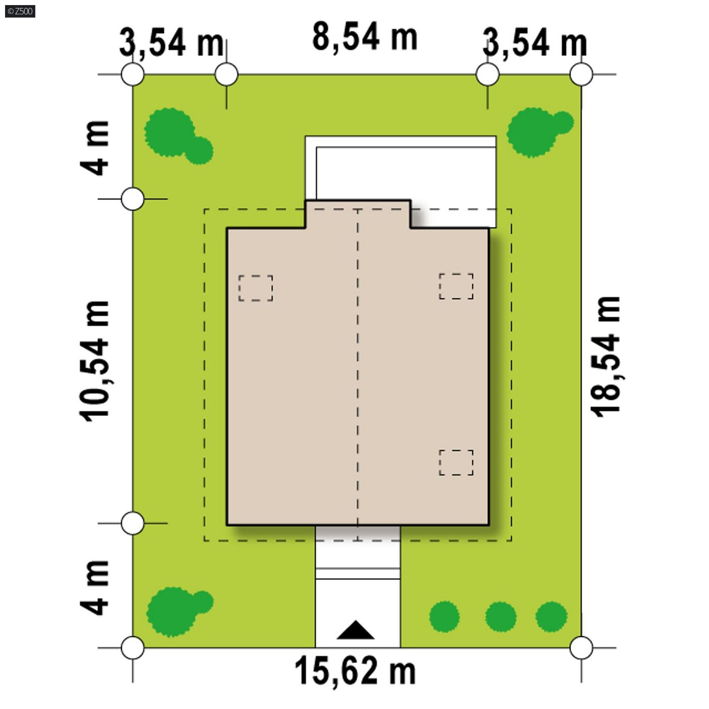 Mājas projekts  - Divstāvu mājas projekts - Z99