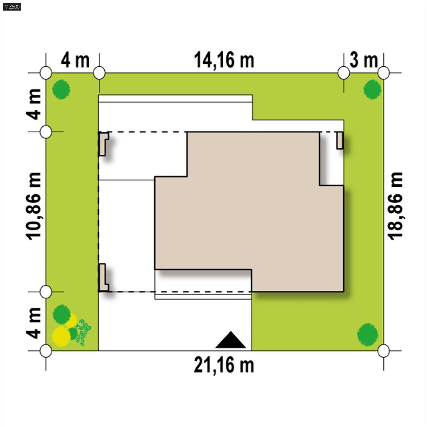 Mājas projekts  - Nelielas mājas projekts - Zx117