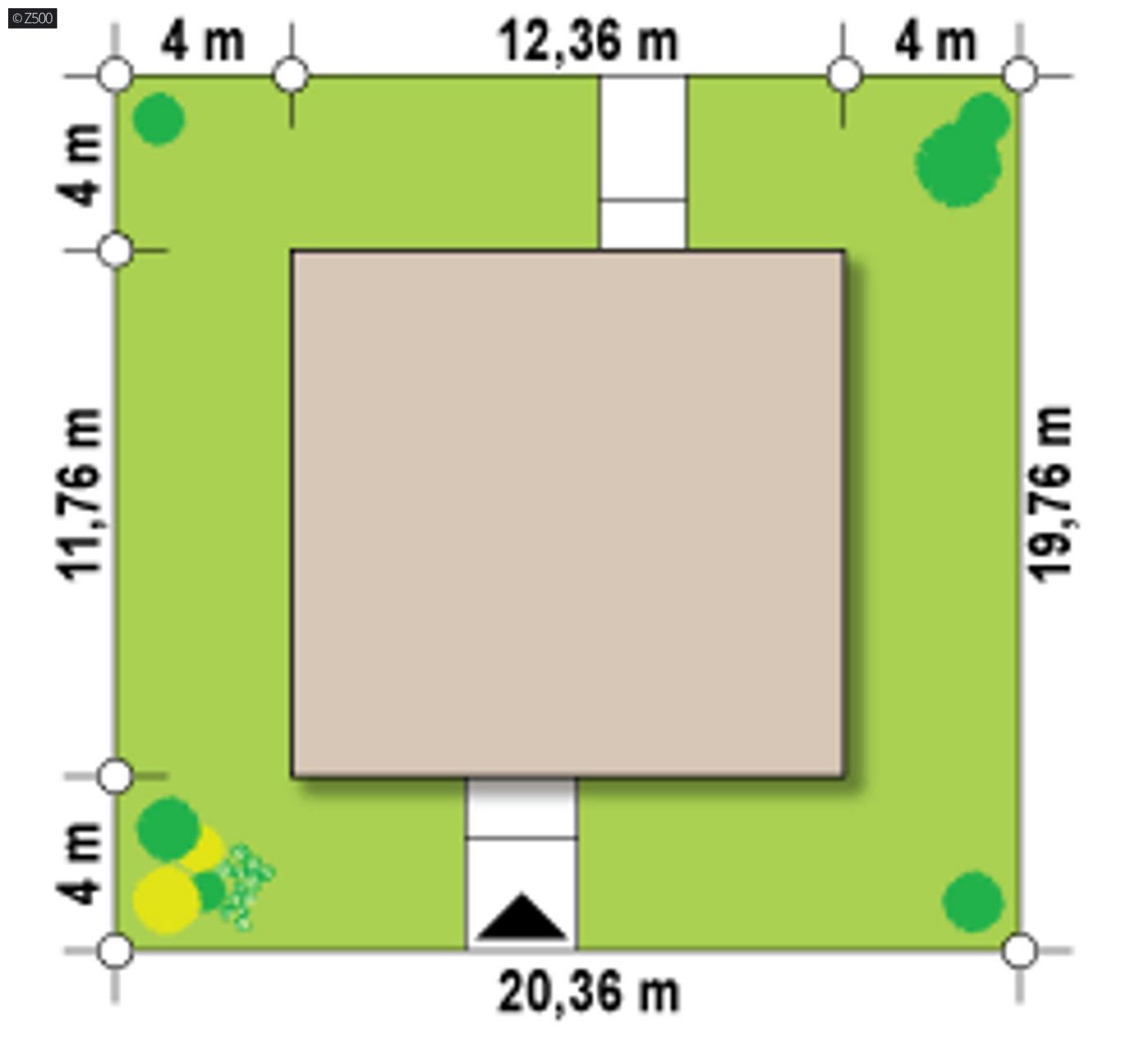 Mājas projekts  - Mūsdienīgas biroju ēkas projekts - Zu10