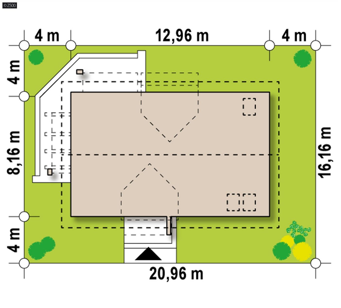 Mājas projekts  - Ģimenes mājas projekts - Z223