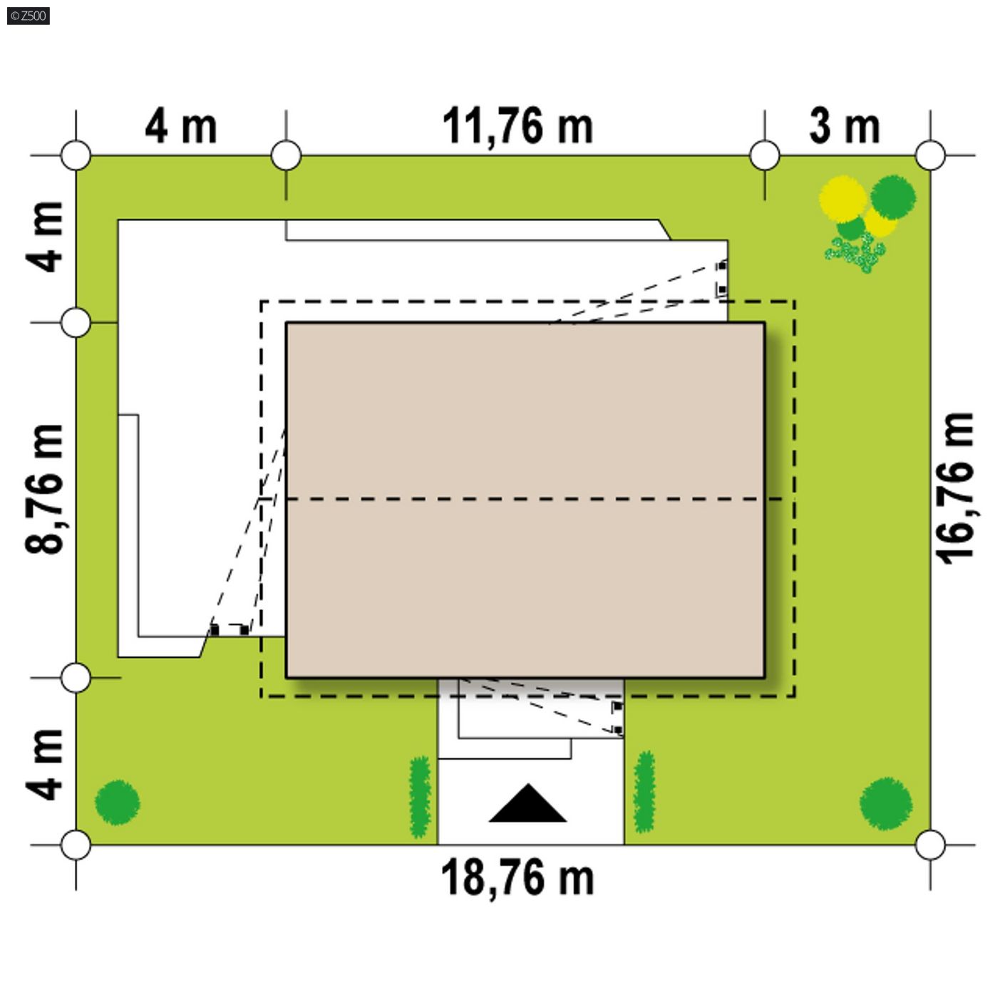 Mājas projekts  - Mazas mājas projekts - Z255 a