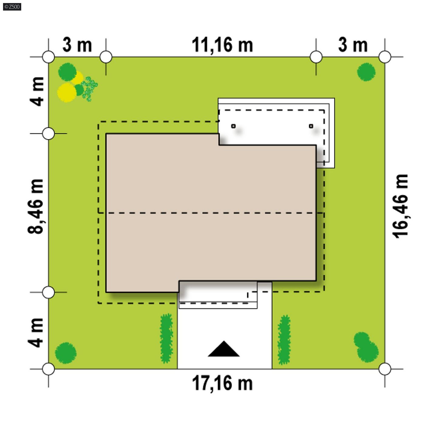Mājas projekts  - Vienstava majas projekts - Z262