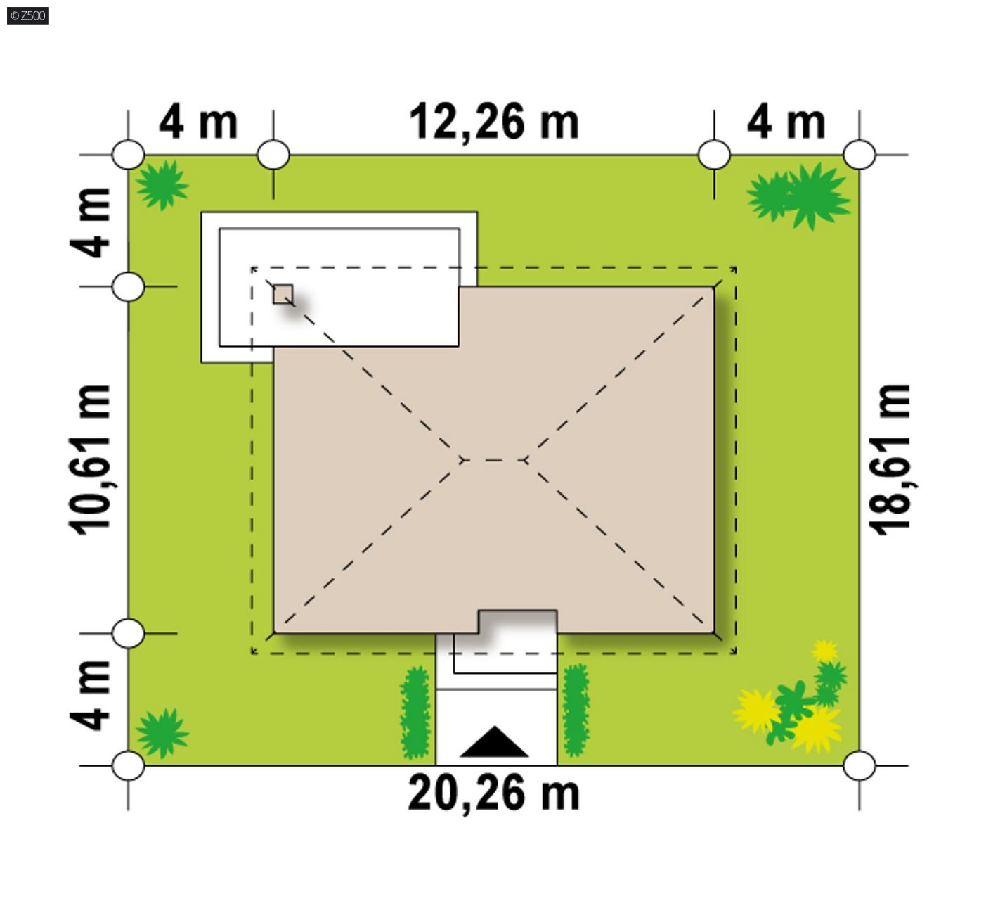 Mājas projekts  - Nelielas mājas projekts - Z273