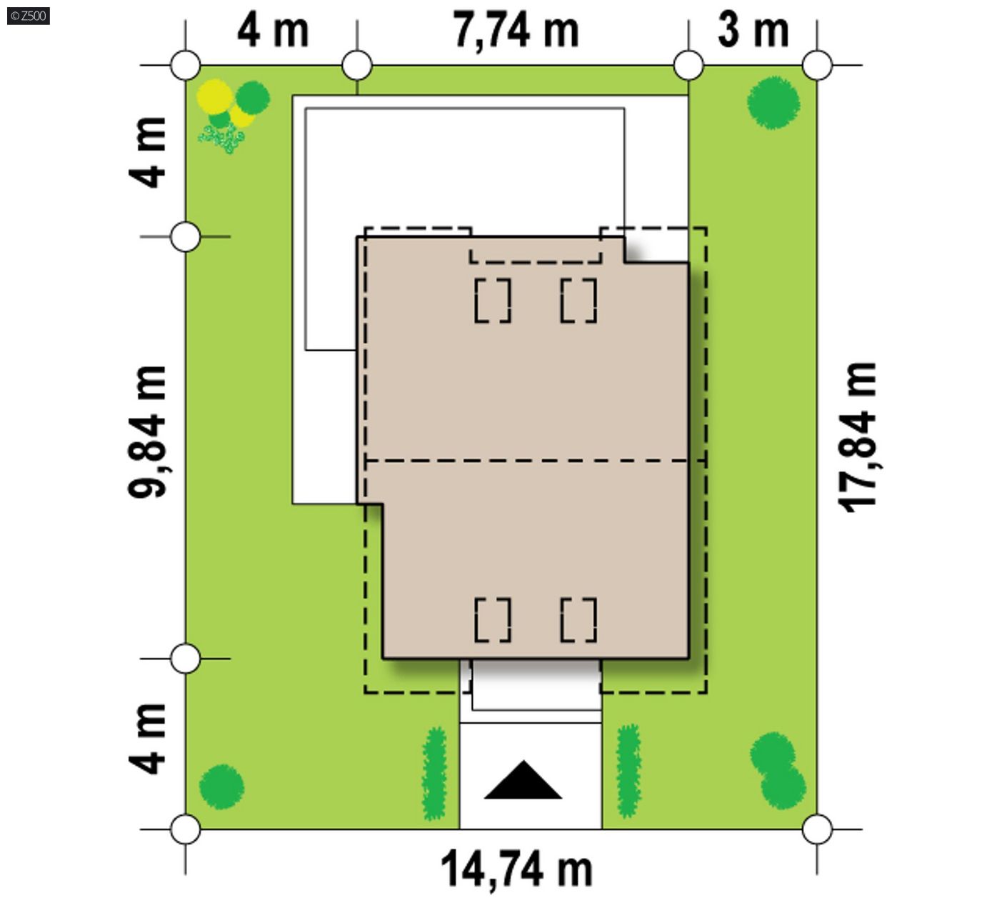 Mājas projekts  - Ģimenes mājas projekts - Z290