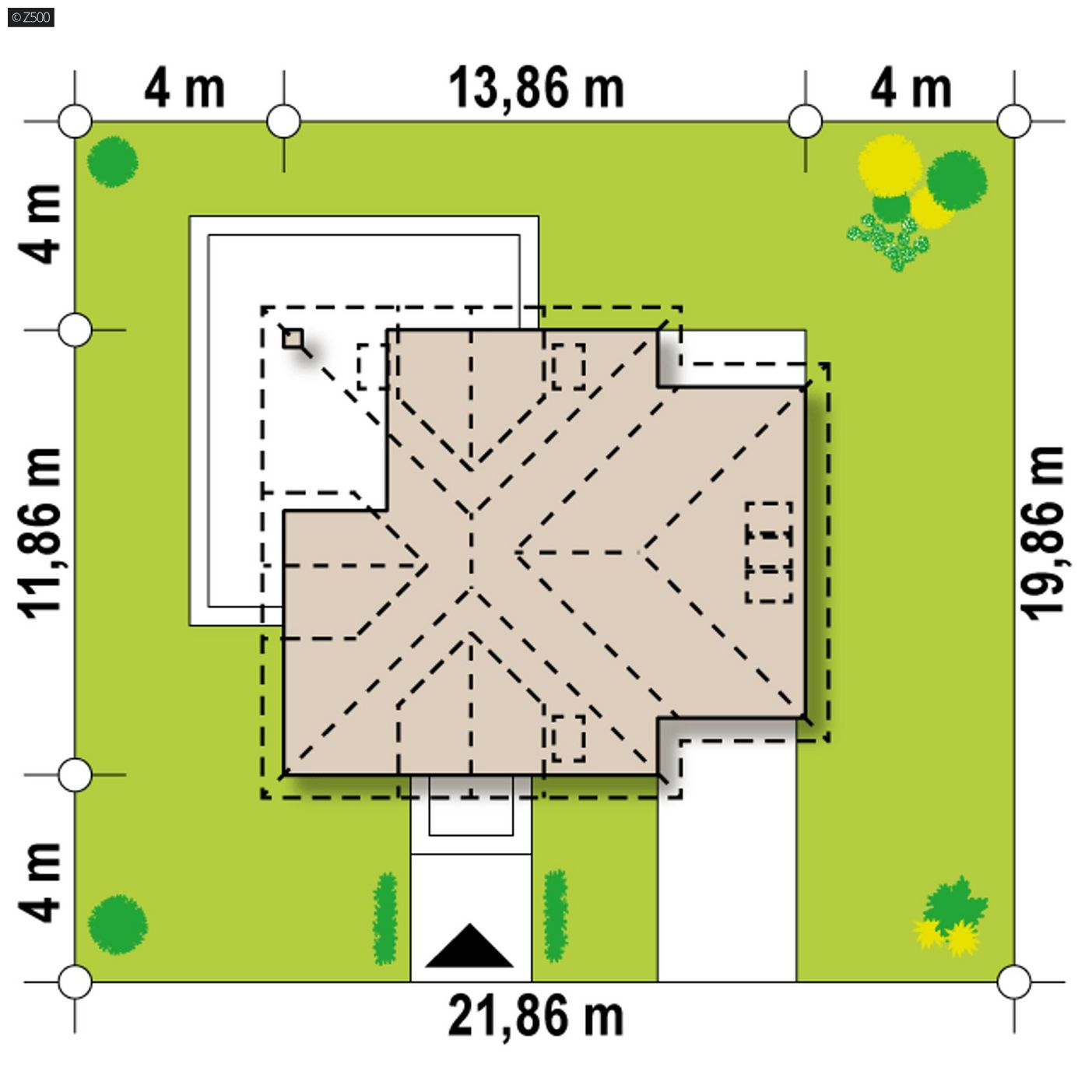 Mājas projekts  - Ģimenes mājas projekts - Z283