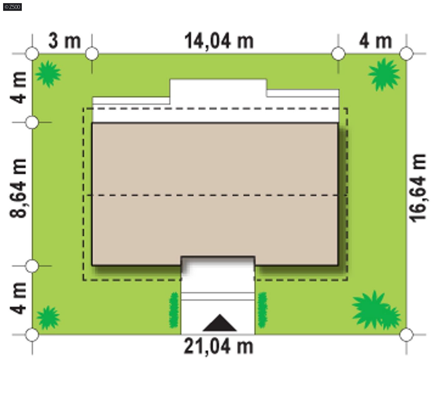 Mājas projekts  - Nelielas mājas projekts - Z309