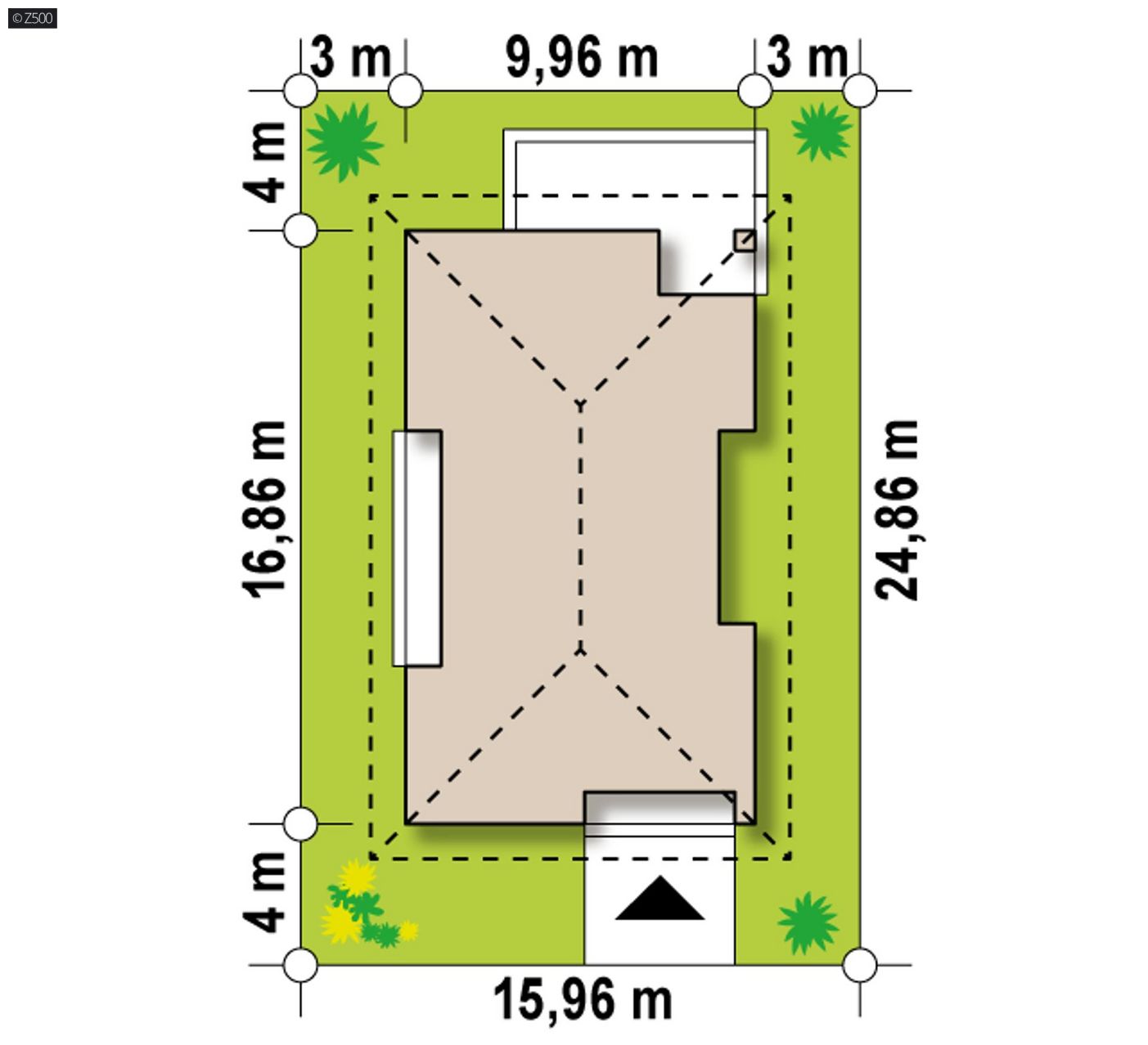 Mājas projekts  - Nelielas mājas projekts - Z354