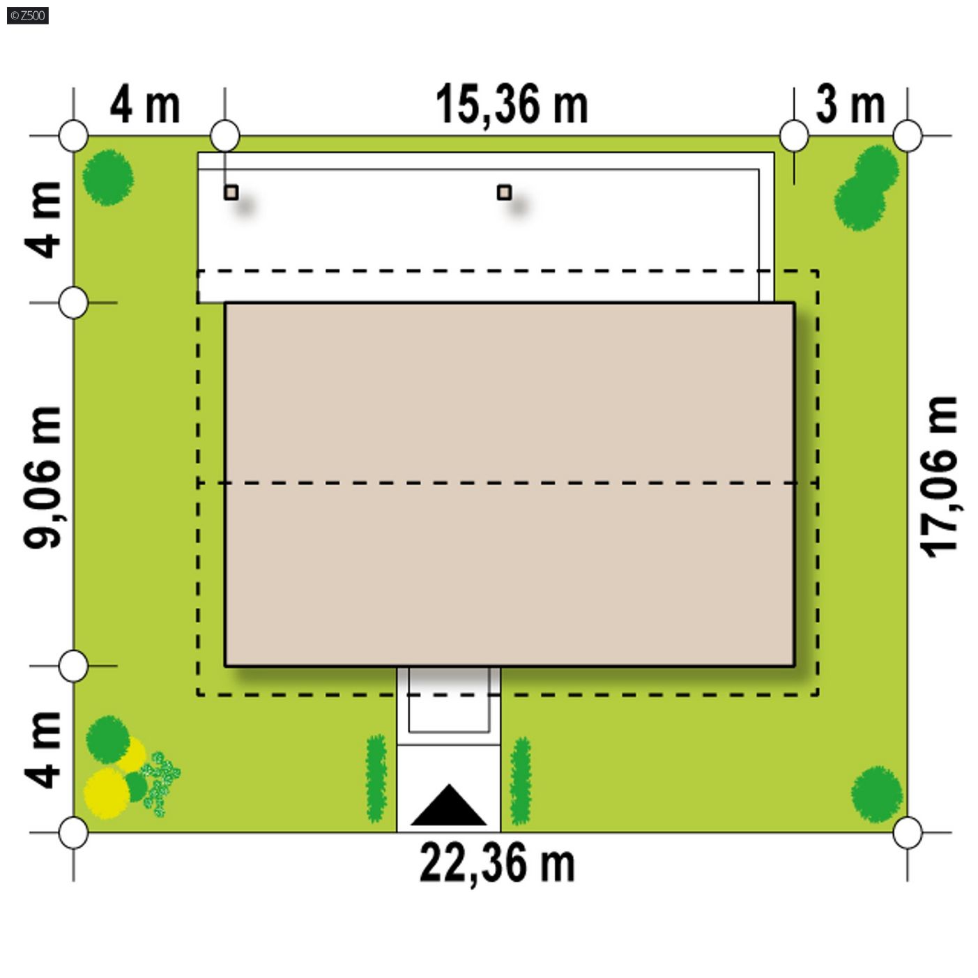 Mājas projekts  - Nelielas mājas projekts - Z376 35