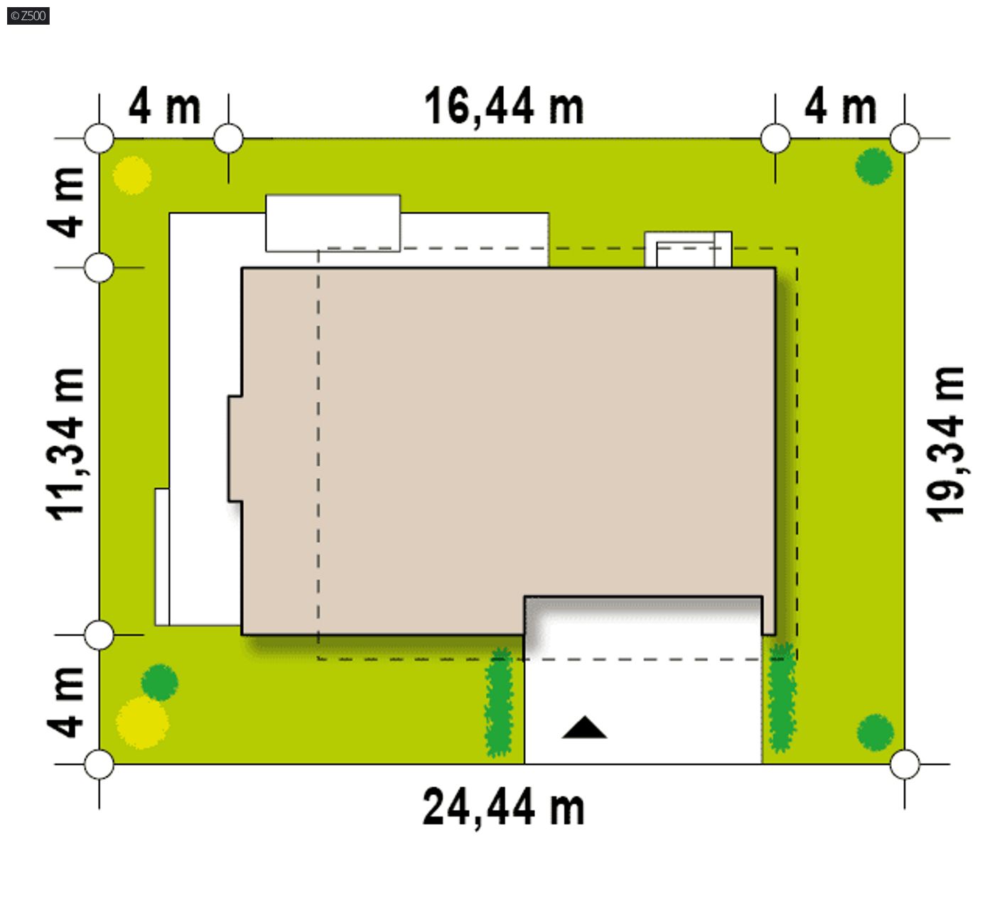Gotowy projekt domu  - Rezydencja o nowoczesnym designie oraz wysmakowanym detalu. Bogate wnętrze.