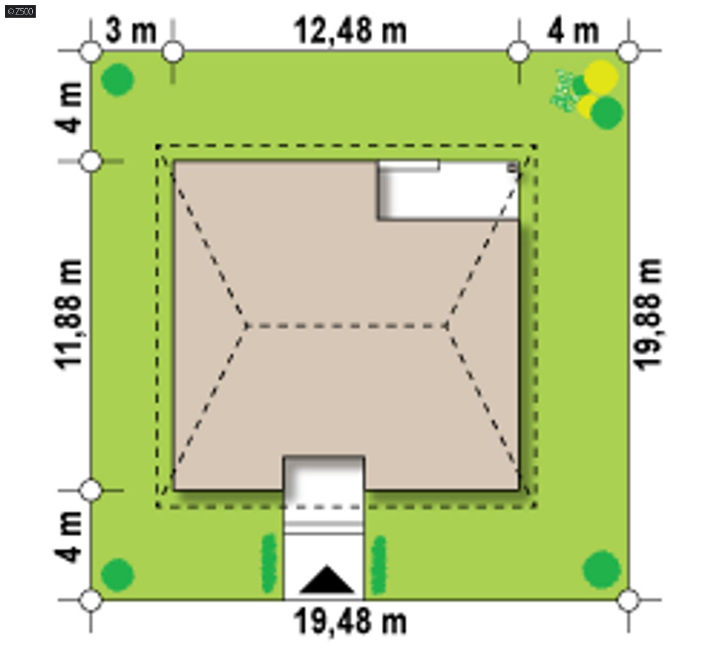 Home project  - Funkcjonalny dom parterowy w technologii H-Block firmy Solcraft