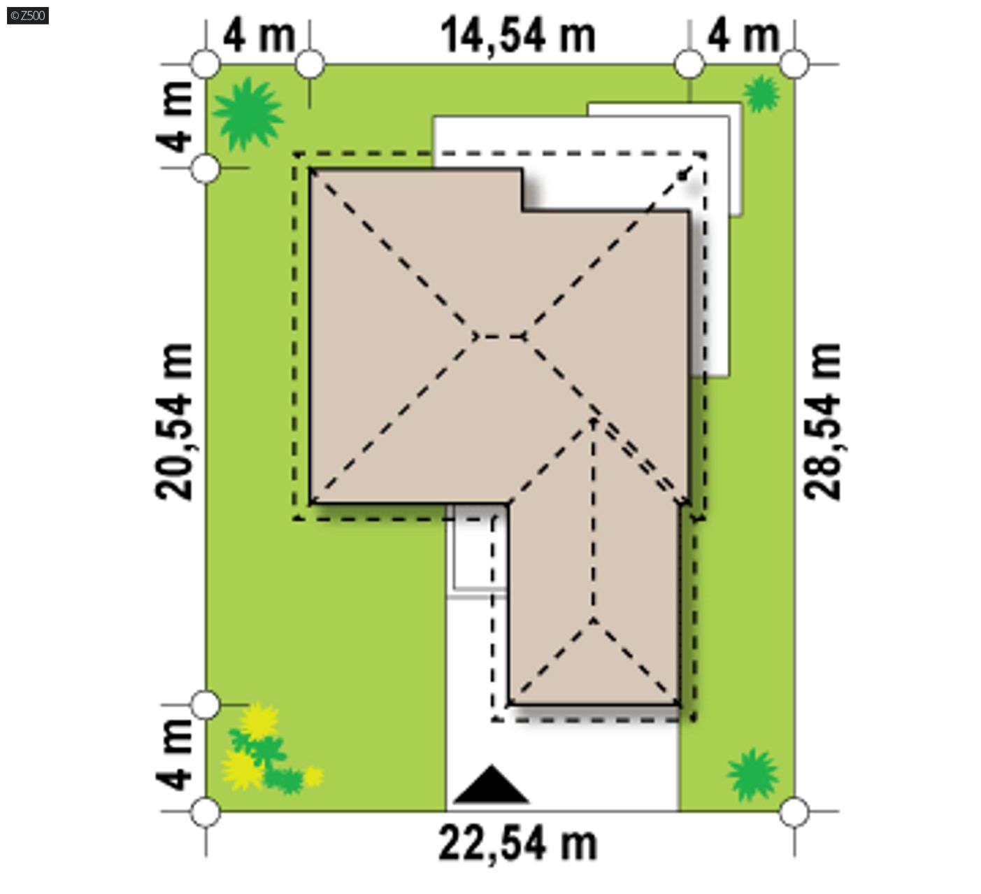 Home project  - Funkcjonalny parterowy dom