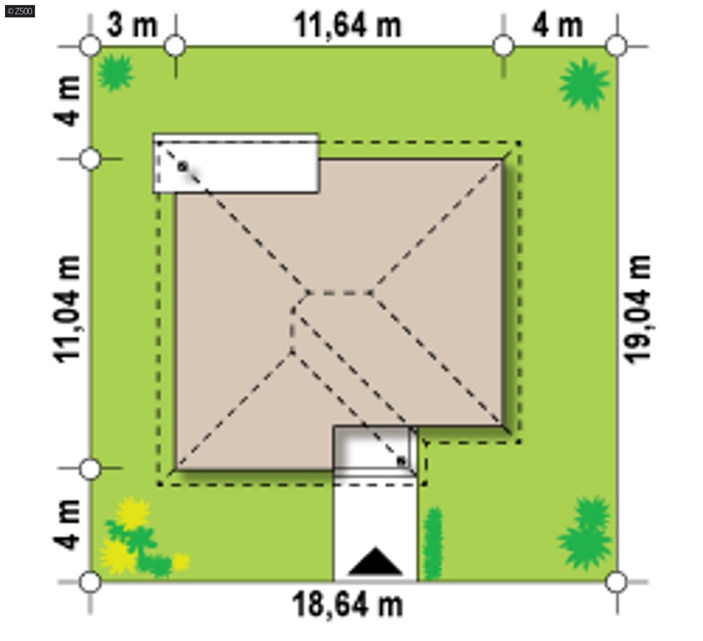 Home project  - Wygodny parterowy dom w technologii H-Block firmy Solcraft