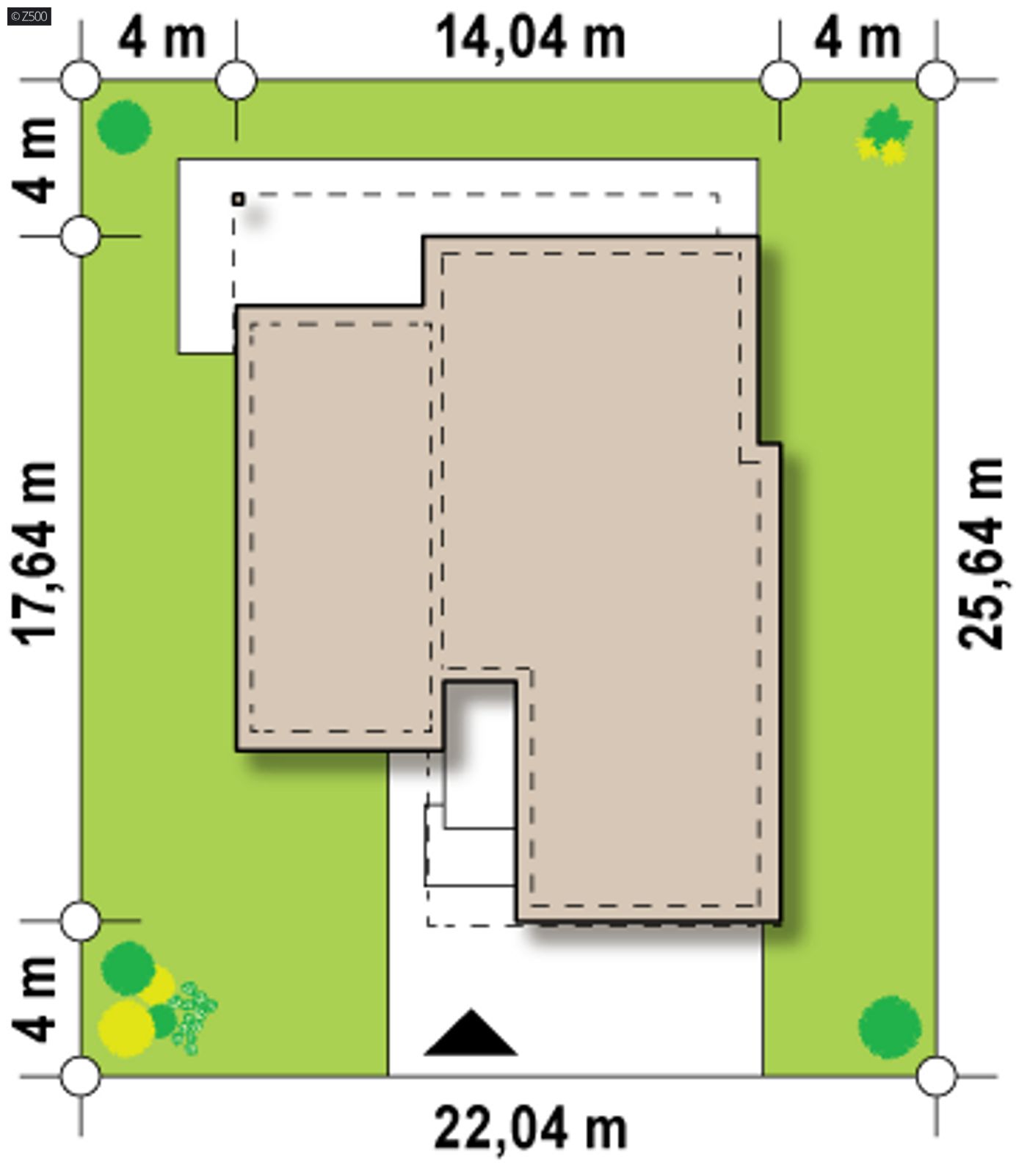 Home project  - Nowoczesny dom parterowy w technologii H-Block firmy Solcraft