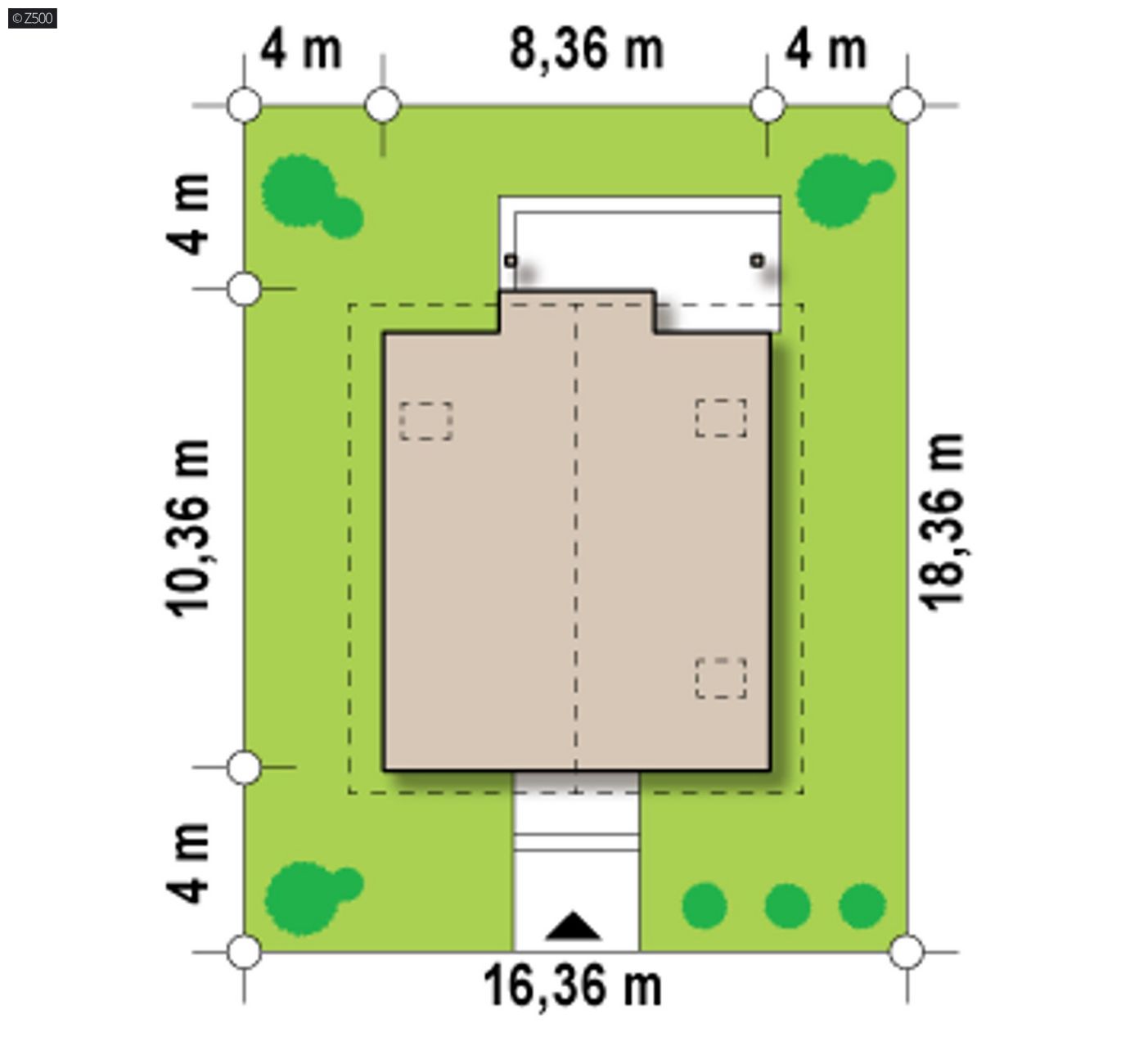 Mājas projekts  - Divstāvu mājas projekts SIP paneļu tehnloģijā  - Z99 HB