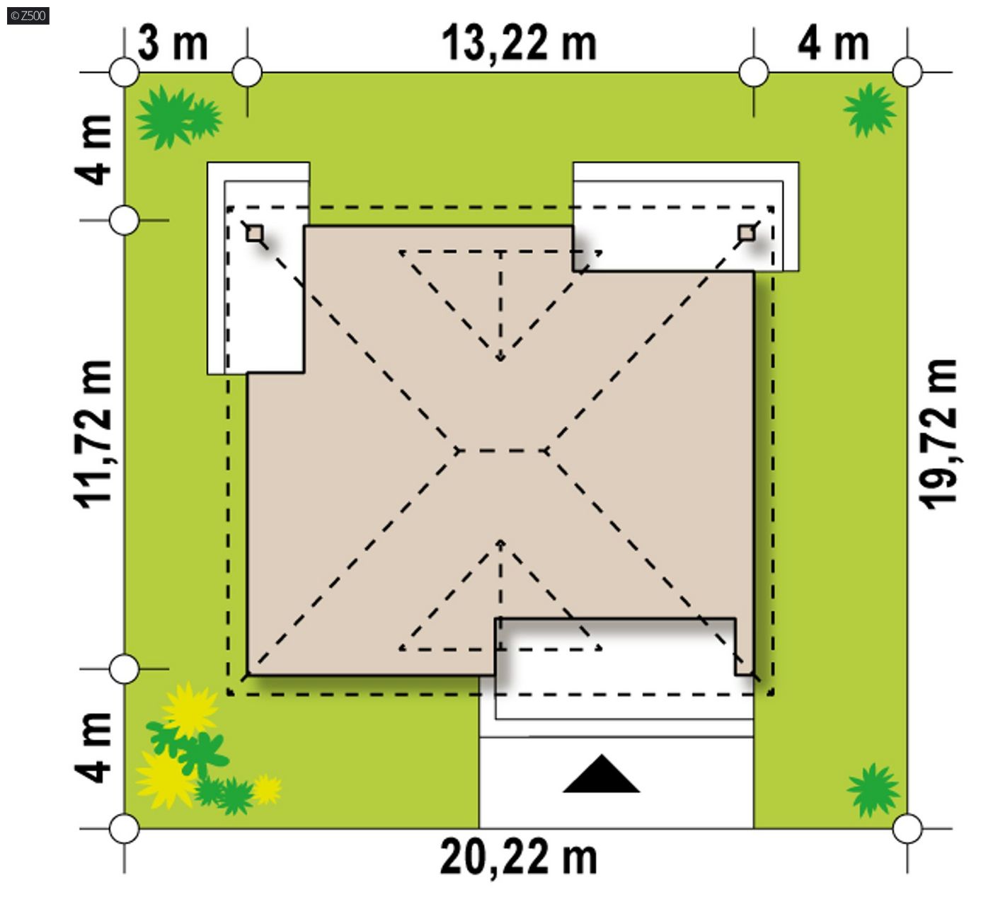 Mājas projekts  - Nelielas mājas projekts - Z230 D