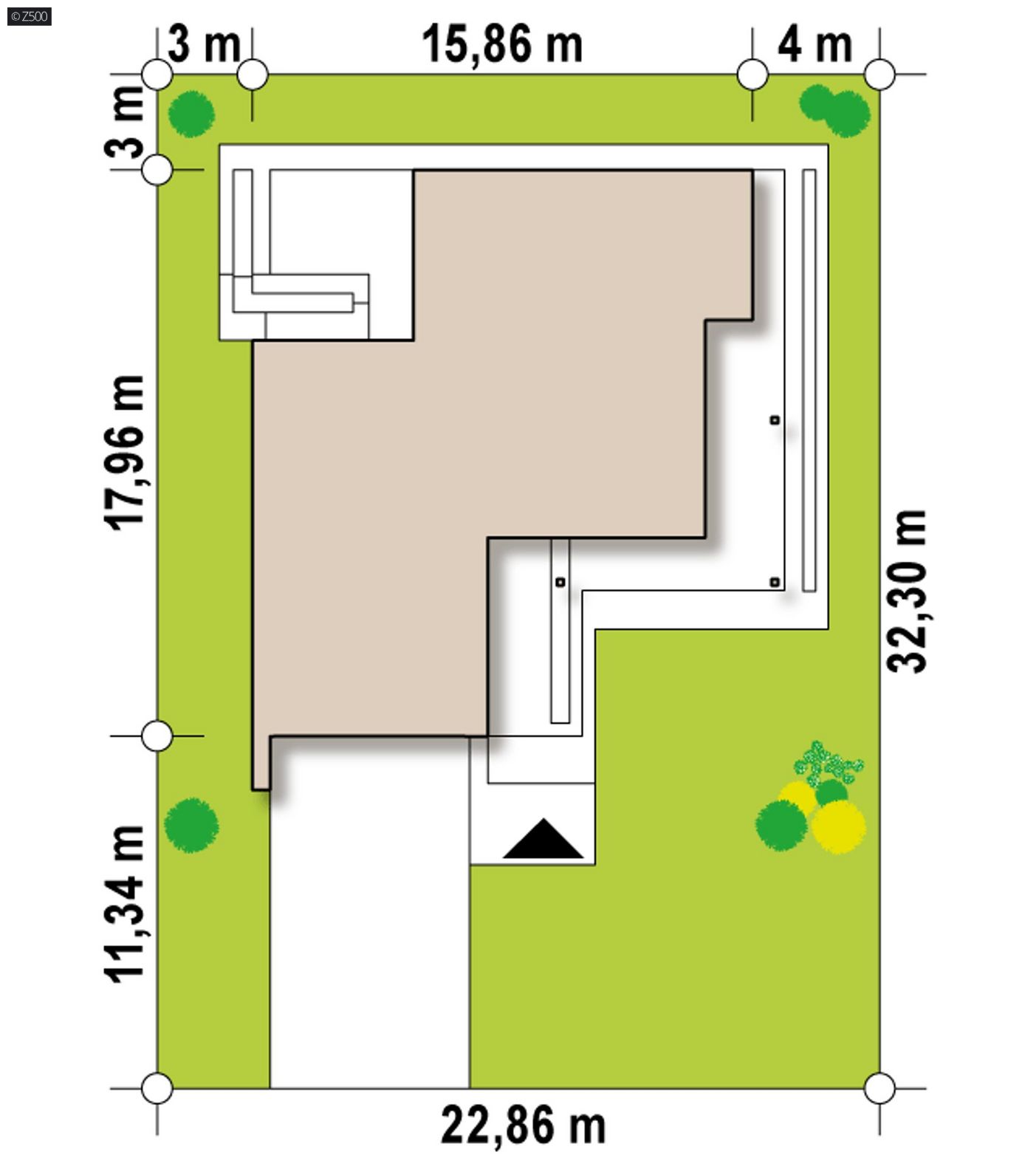Mājas projekts  - Modernas mājas projekts SIP paneļu tehnloģijā - Zx151 HB