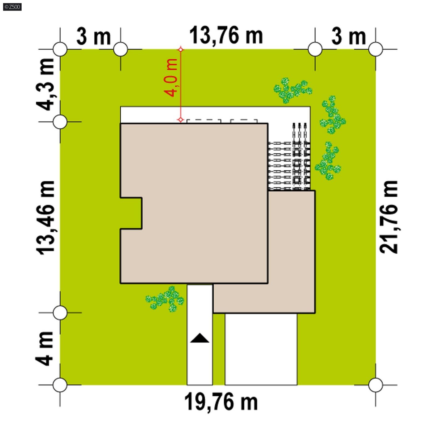 Mājas projekts  - Divstāvu mājas projekts - Zx255