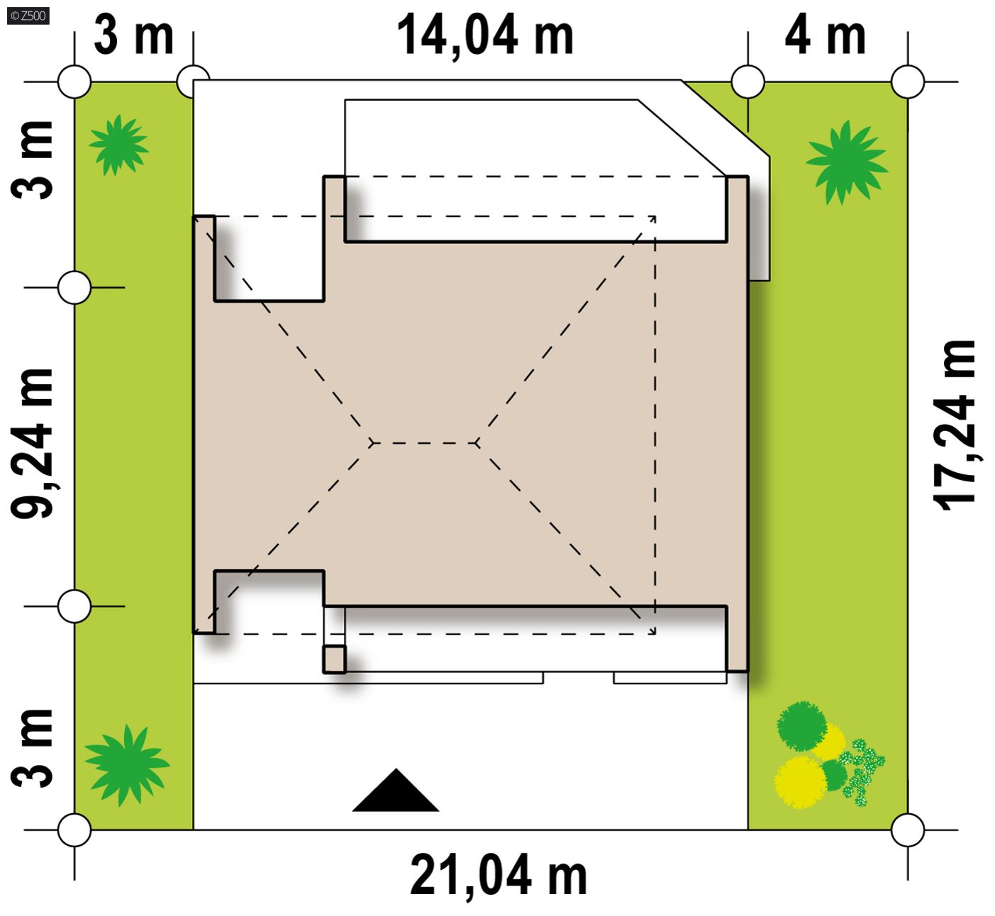 Home project  - Współczesny dom piętrowy z funkcjonalnym wnętrzem i przestronnym tarasem.