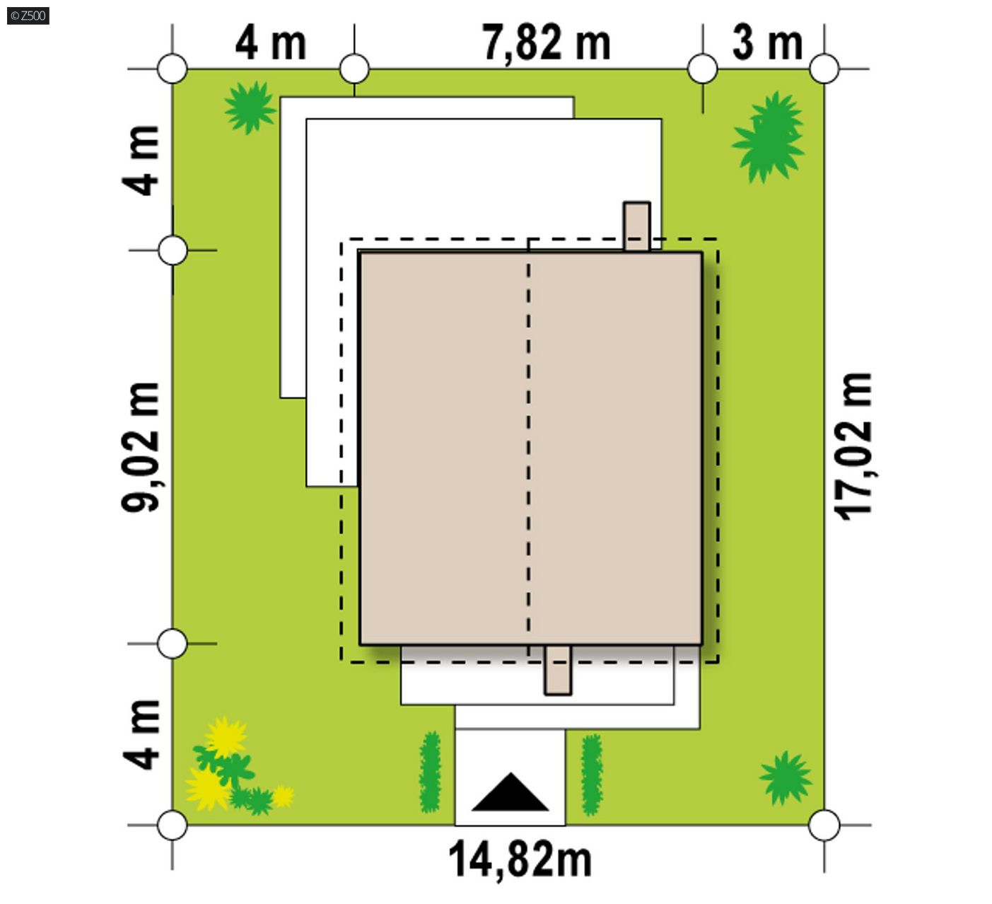Mājas projekts  - wersja drewniana projektu