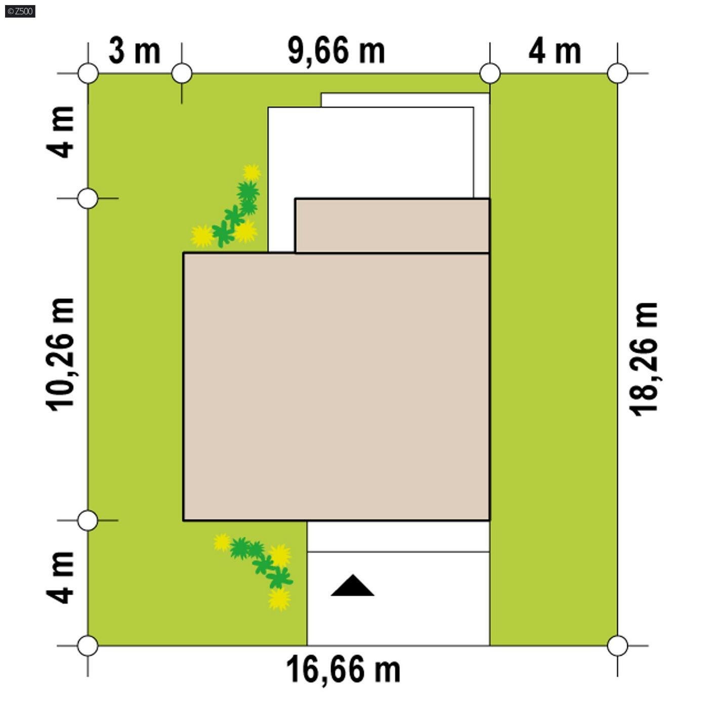 Mājas projekts  - Mūsdienīga divstāvu ģimenes māja -  Zx90