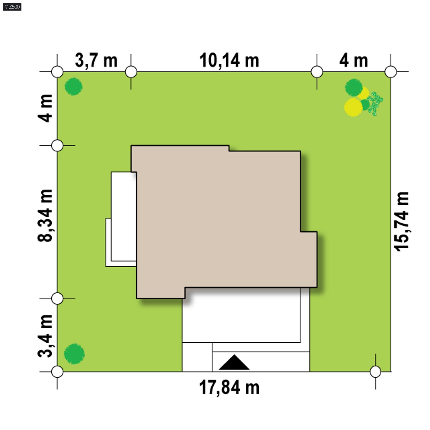 Home project  - Nowoczesny i funkcjonalny pawilon usługowy do dowolnej aranżacji.
