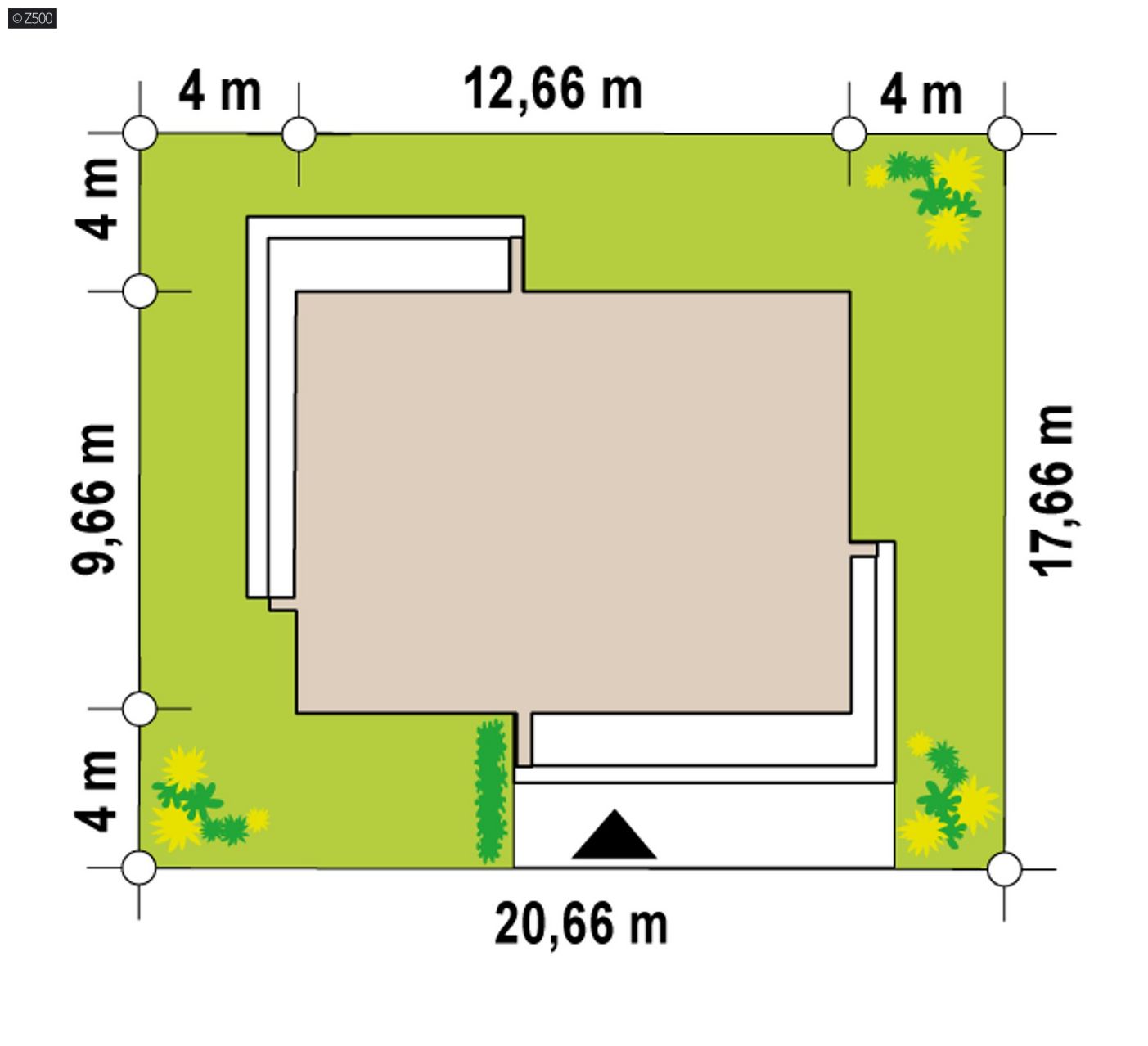 Mājas projekts  - Gaumīgs mūsdienu mājas projekts - Z413