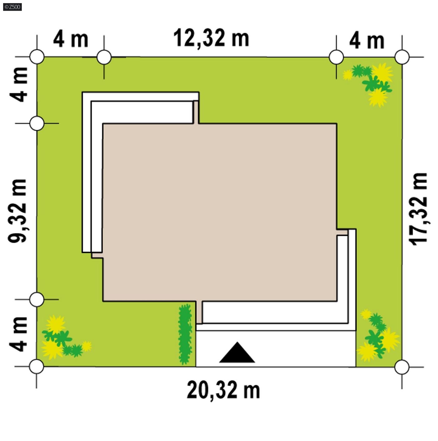 Mājas projekts  - Gaumīgs mūsdienu koka mājas projekts - Z413 D