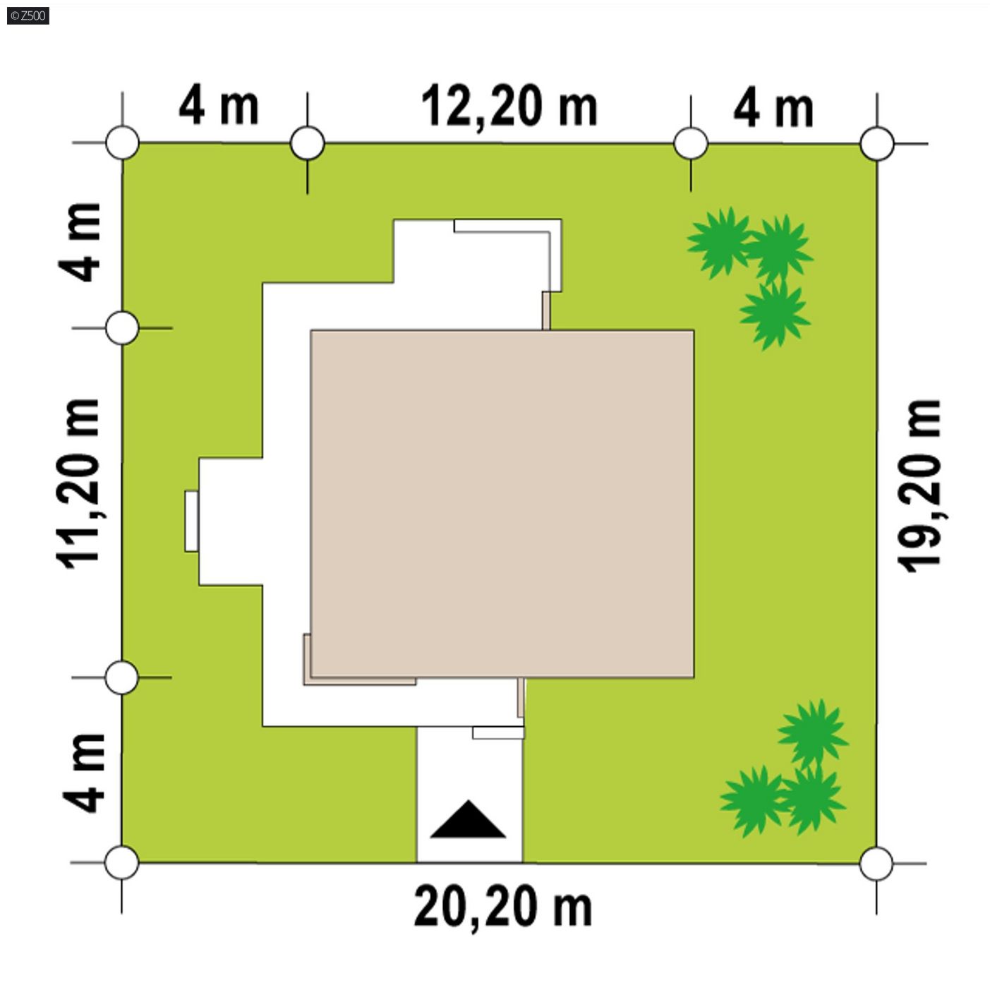 Mājas projekts  - Mūsdienīgs vienģimeņu mājas projekts - Zx175