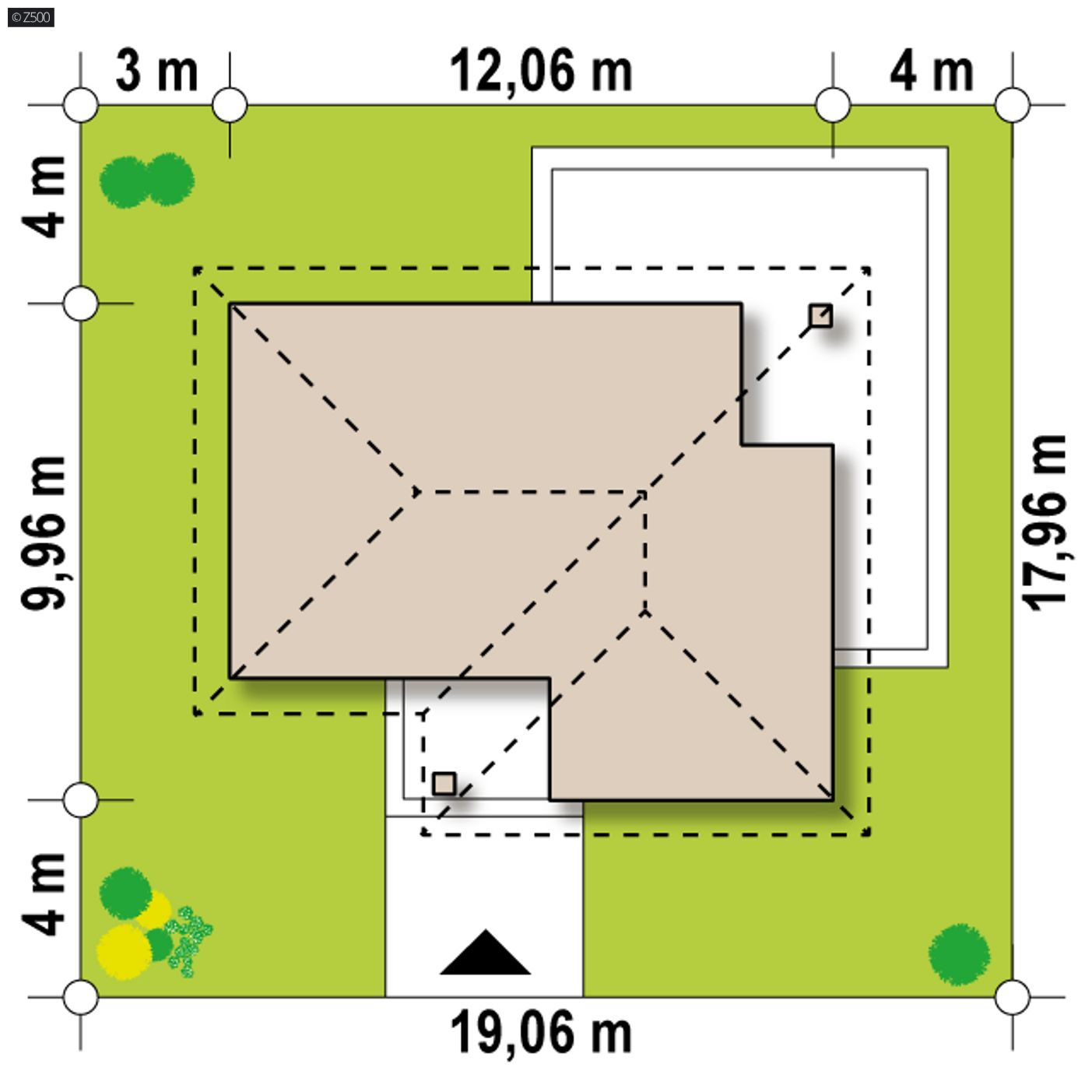 Gotowy projekt domu  - wersja v2