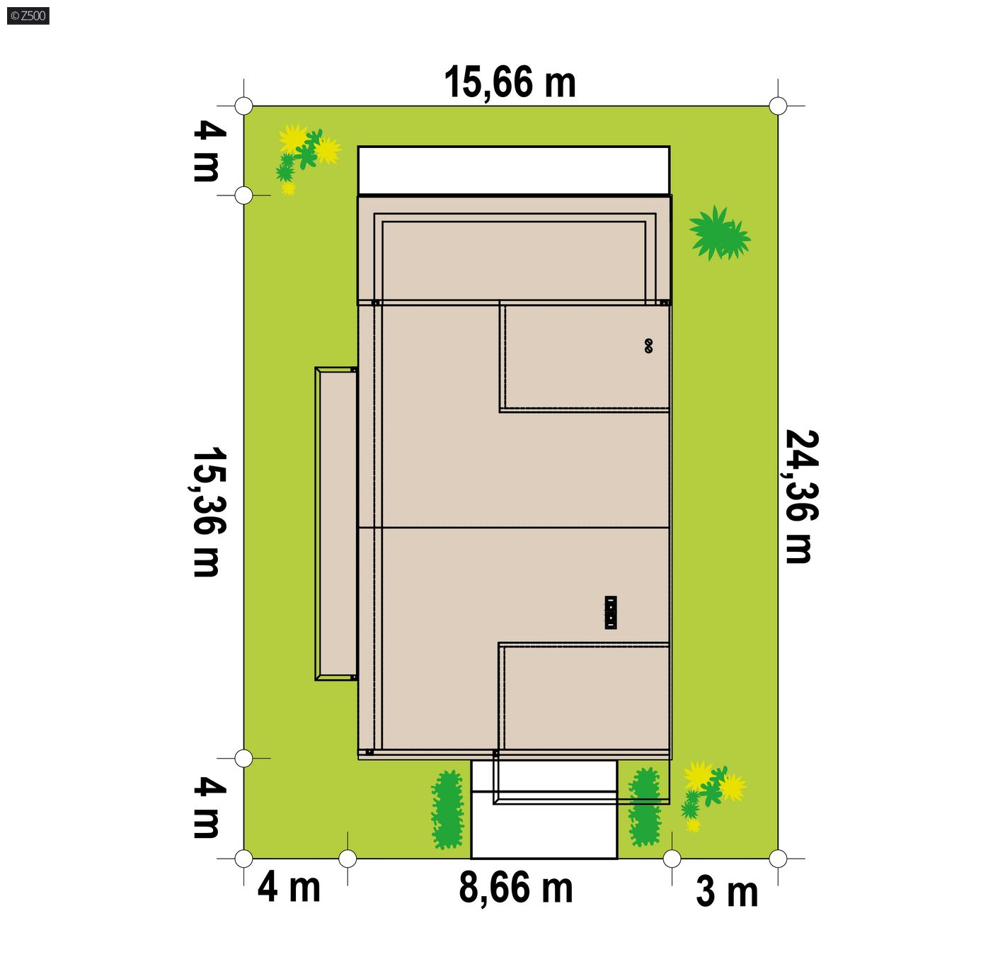 Home project  - Nowoczesny bliźniak dwulokalowy z niezależnymi mieszkaniami i osobnym wejściem