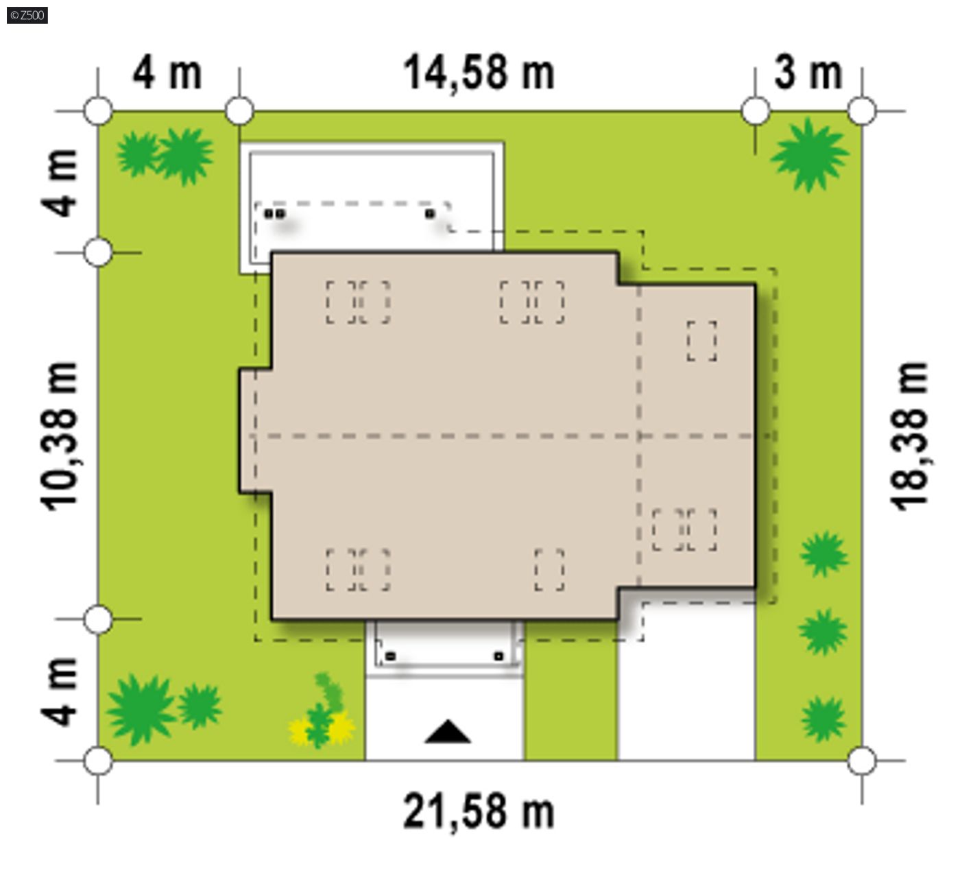Home project  - podniesiona ścianka kolankowa oraz zmiana lokalizacji pieca