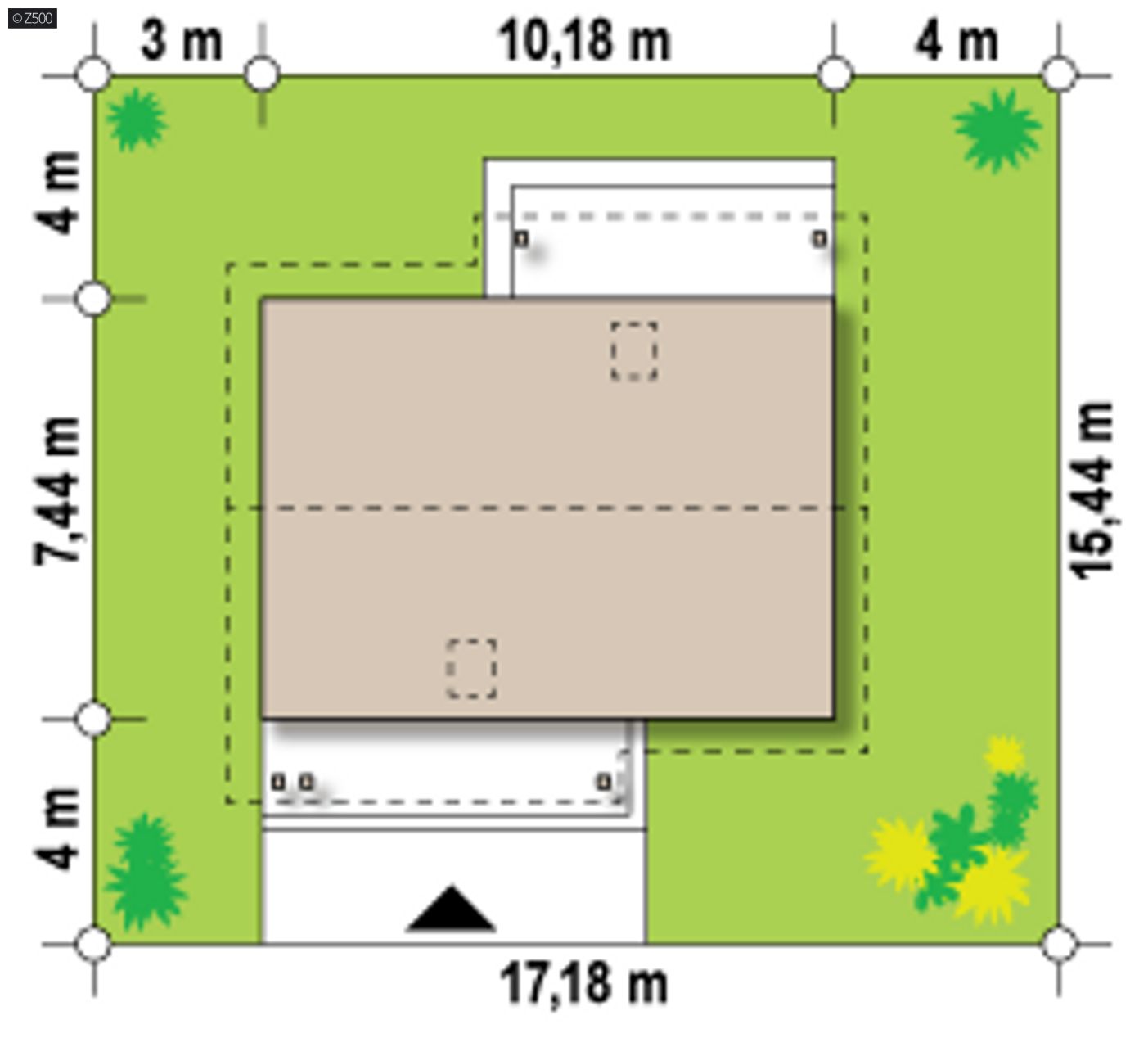 Home project  - Przytulny dom z dodatkowym pokojem na parterze i dużą kotłownią.