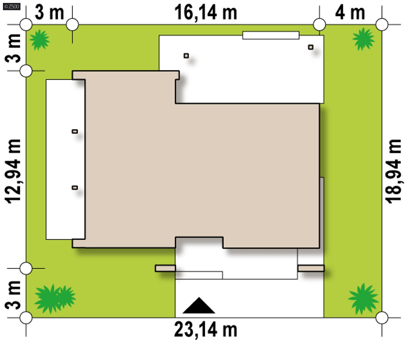 Home project  - Nowoczesny dom parterowy o wyjątkowym stylu z funkcjonalnym wnętrzem.