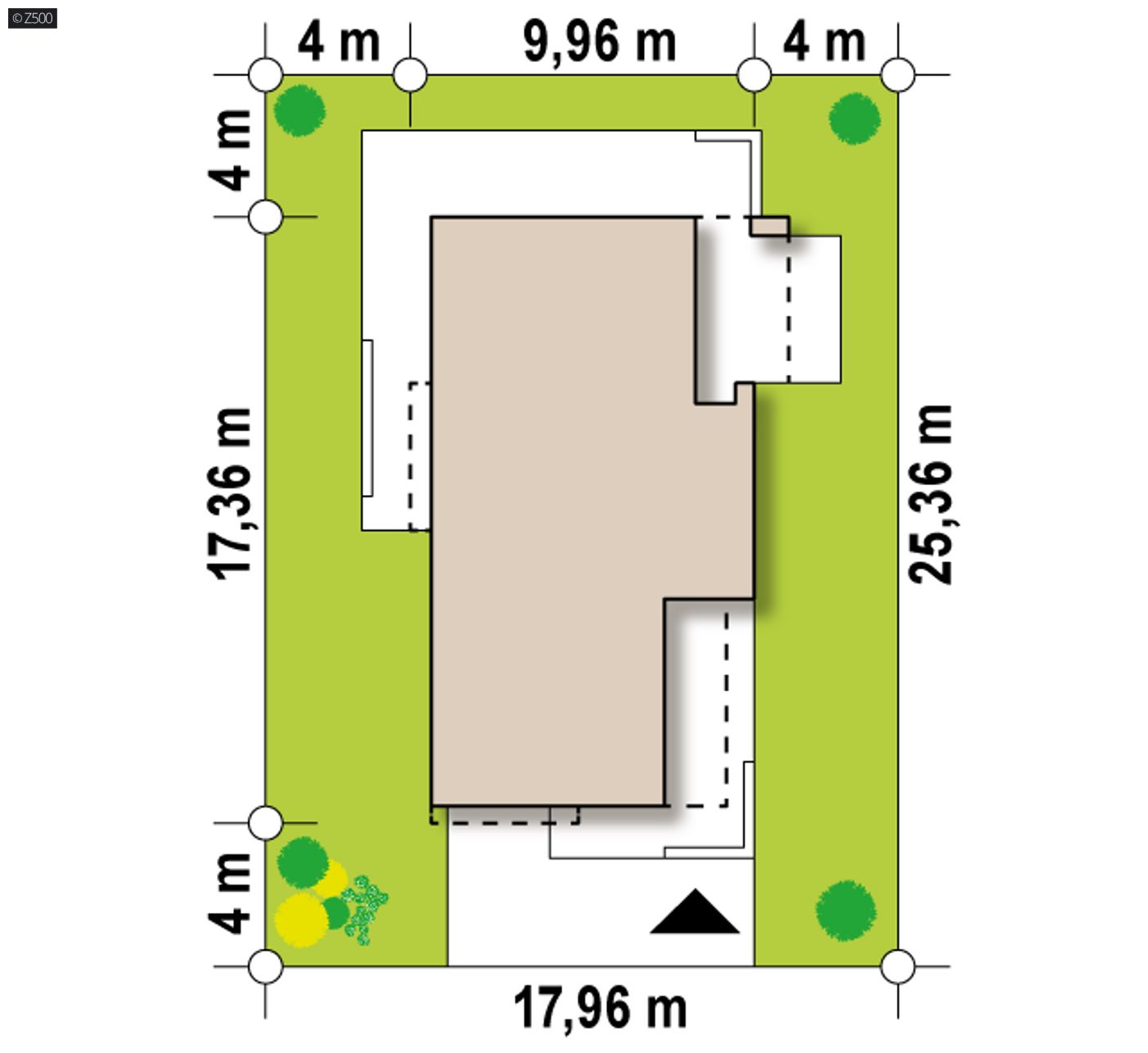 Home project  - Współczesny dom dwulokalowy