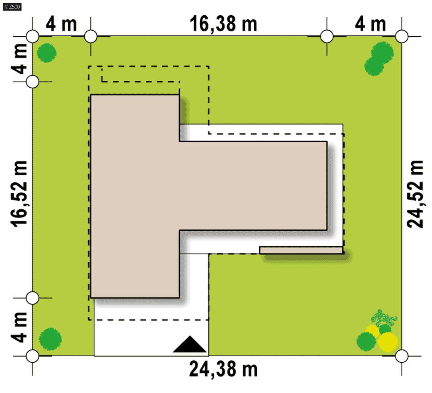 Home project  - Nowoczesny dom o ciekawej rozłożystej bryle

